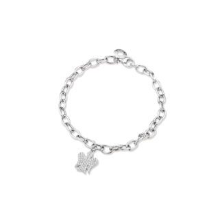 Bracciale in argento con charms